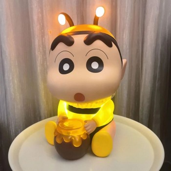 Crayon Shin-chan Cos Bee honey anime figure(can lightable)