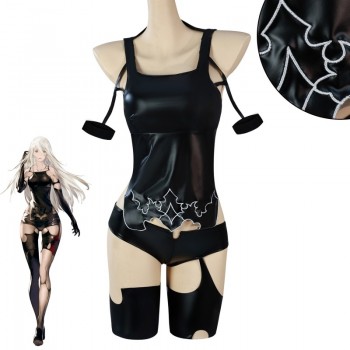 NieR:Automata YoRHa A2 Cosplay Sexy Latex Battle Suit Costume