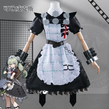 Zenless Zone Zero Corin Wickes Maid Cosplay Costume Wig Dress cloth