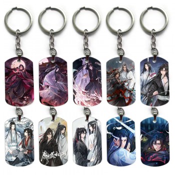 Grandmaster of Demonic Cultivation anime alloy two-sided pendant key chain keychains