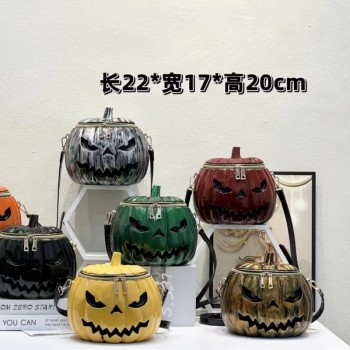 Halloween  Pumpkin Shaped Crossbody Shoulder Bags