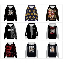 One Piece anime long sleeve hoodie sweater cloth