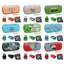 Rick and Morty anime pen case pencil bag