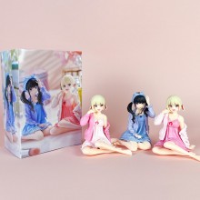 Lycoris Recoil Inoue Takina Nishikigi Chisato sitting anime figure