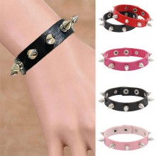 Muti-color Emo Spike Punk Gothic Rivet Bracelet