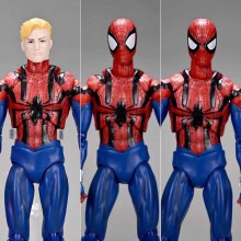 Spider-man Ben Reilly Scarlet Spider Anime Figure ...