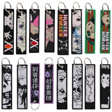 Hunter x Hunter Woven Label Anime Lanyard Key chain Tag