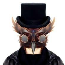 Medieval Steampunk Plague Doctor Bird Cosplay Mask