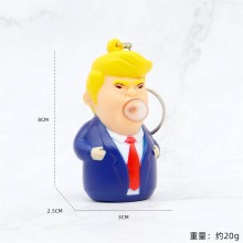 Donald Trump figure doll key chain