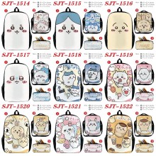 Chiikawa anime nylon backpack bag shoulder pencil ...