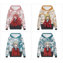 Kakegurui anime long sleeve thickened and cashmere...