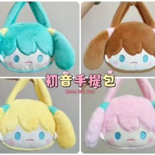 Hatsune Miku anime plush handbag