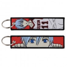 Kuroko no Basuke Woven Label Anime Lanyard Key cha...