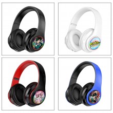 My Hero Academia anime wireless bluetooth stereo support card earphone headphones