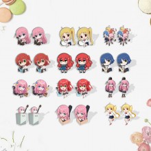 Bocchi The Rock anime acrylic earrings a pair