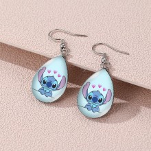 Stitch anime earrings jewelry