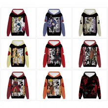 Naruto anime long sleeve hoodie sweater cloth