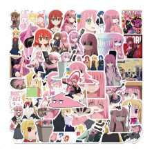 Bocchi The Rock anime waterproof stickers set(50pcs a set)