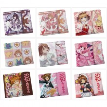 Card Captor Sakura anime snap wallet buckle purse