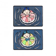 Chi-bi Maruko anime alloy brooch pins