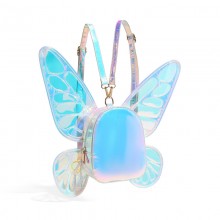 Girls Butterfly Angel Wings Laser Mini Backpack Bag