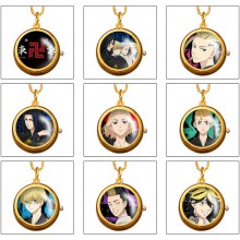 Tokyo Revengers anime rotating necklace pocket watch