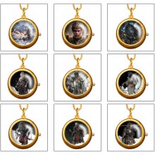 Black Myth Wukong game rotating necklace pocket watch