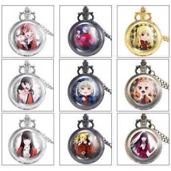 Kakegurui anime small necklace pocket watch