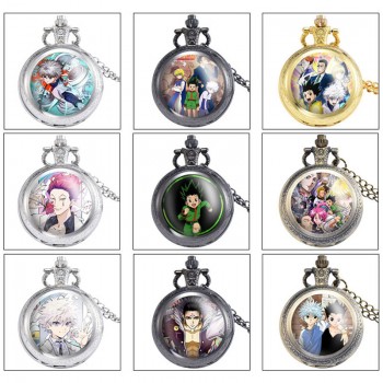 Hunter x Hunter anime small necklace pocket watch