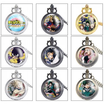 My Hero Academia anime small necklace pocket watch