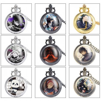 Jujutsu Kaisen anime small necklace pocket watch