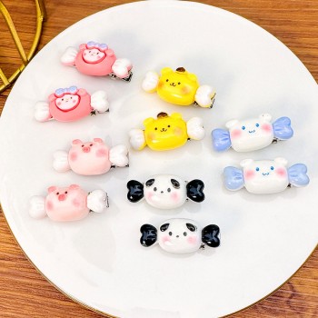 Sanrio Melody kitty Cinnamoroll Kuromi candy shaped BB hairpin hair clip