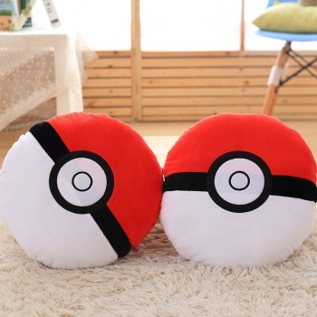 Pokemon Poke Ball Soft Plush Pillow Doll 35cm