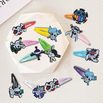 Skeleton Skull anime BB hairpin hair clip