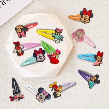 Mickey Minnie Mouse anime BB hairpin hair clip