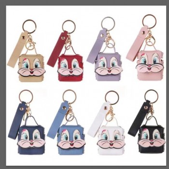 Cute Rabbit wallet key chains