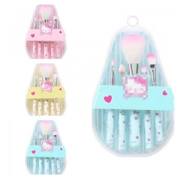 Hello Kitty anime makeup Brush(5pcs a set)