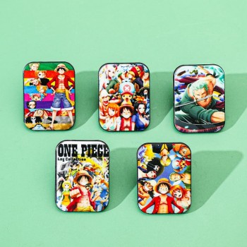 One Piece anime alloy brooch pins