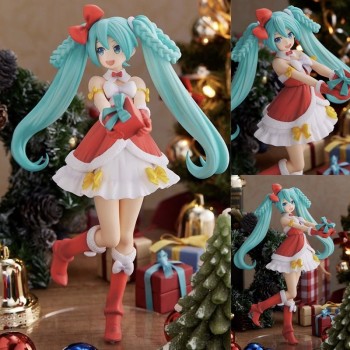 Hatsune Miku anime figure (Christmas look) 22cm with box