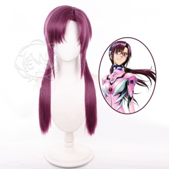 EVA Mari Makinami Illustrious anime cosplay wig