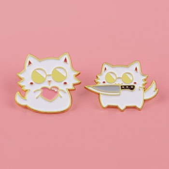 Jujutsu Kaisen cat anime alloy brooch pins