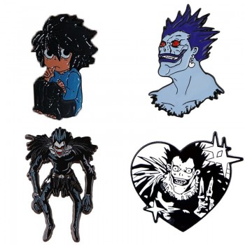 Death Note anime alloy brooch pins