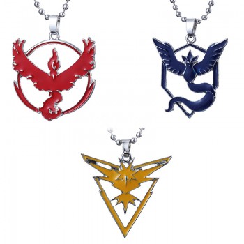 Pokemon anime alloy necklaces