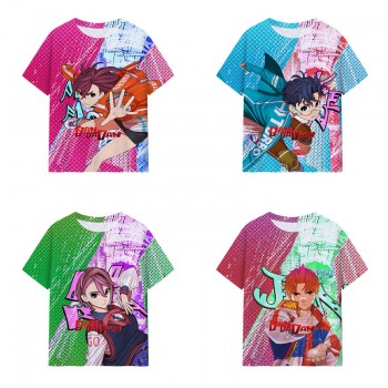 Dandadan anime milk silk fabric t-shirt t shirts