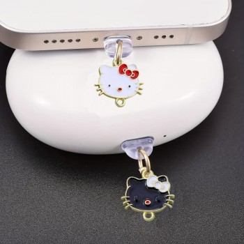 Hello Kitty iPhone samsung Type-C interface dust plug