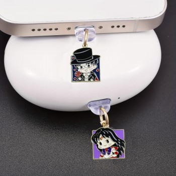 Sailor Moon anime iPhone samsung Type-C interface dust plug