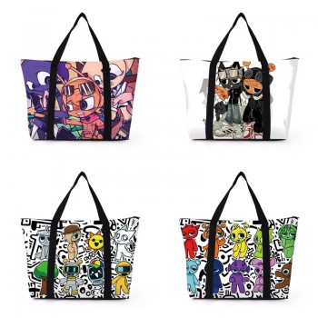 Sprunki Incredibox game handbag shoulder bags