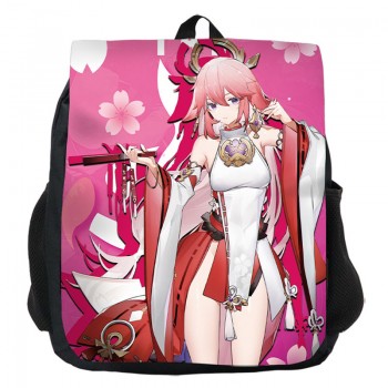 Genshin Impact game drawstring backpack bags