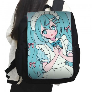 Hatsune Miku anime drawstring backpack bags