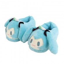 Hatsune Miku anime plush shoes slippers a pair 280MM